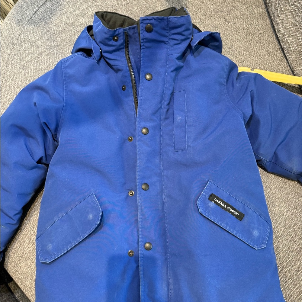 Canada Goose Black and Blue Down Jacket
